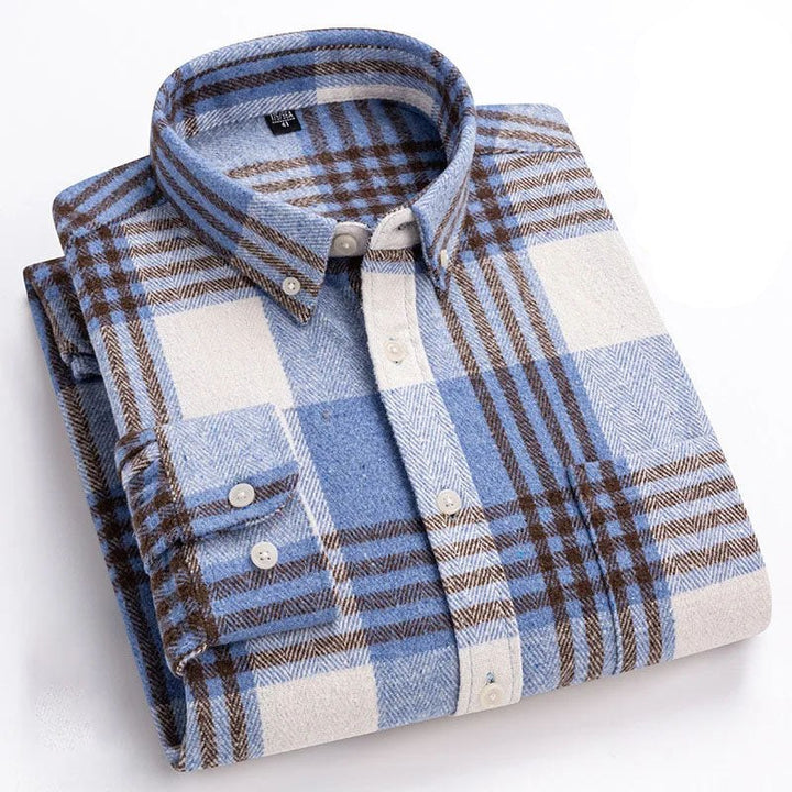 Desmond — Cotton Flannel Shirt (8), Moraine Fashion