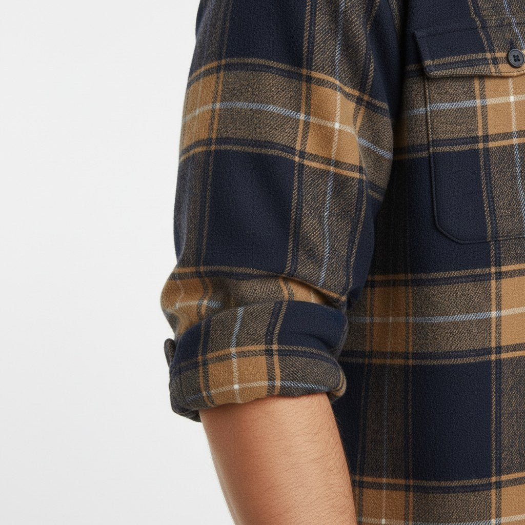 Desmond — Cotton Flannel Shirt (10), Moraine Fashion
