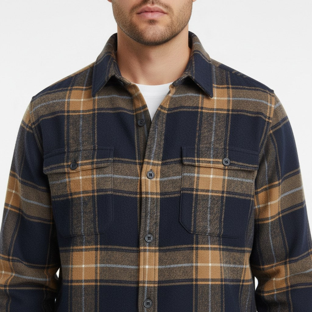 Desmond — Cotton Flannel Shirt (12), Moraine Fashion