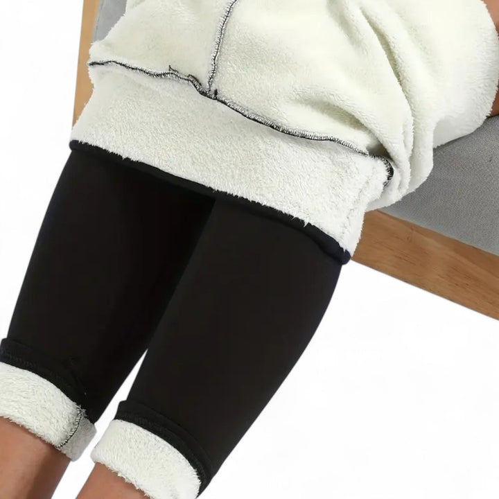 Dominique — Fleece Lined High Waisted Leggings (6), Moraine Fashion