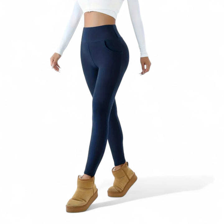 Dominique — Fleece Lined High Waisted Leggings (11), Moraine Fashion