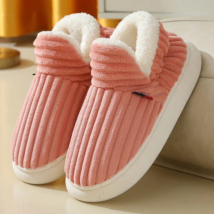 Cosy Slippers with Ergonomic Footbed in pink
