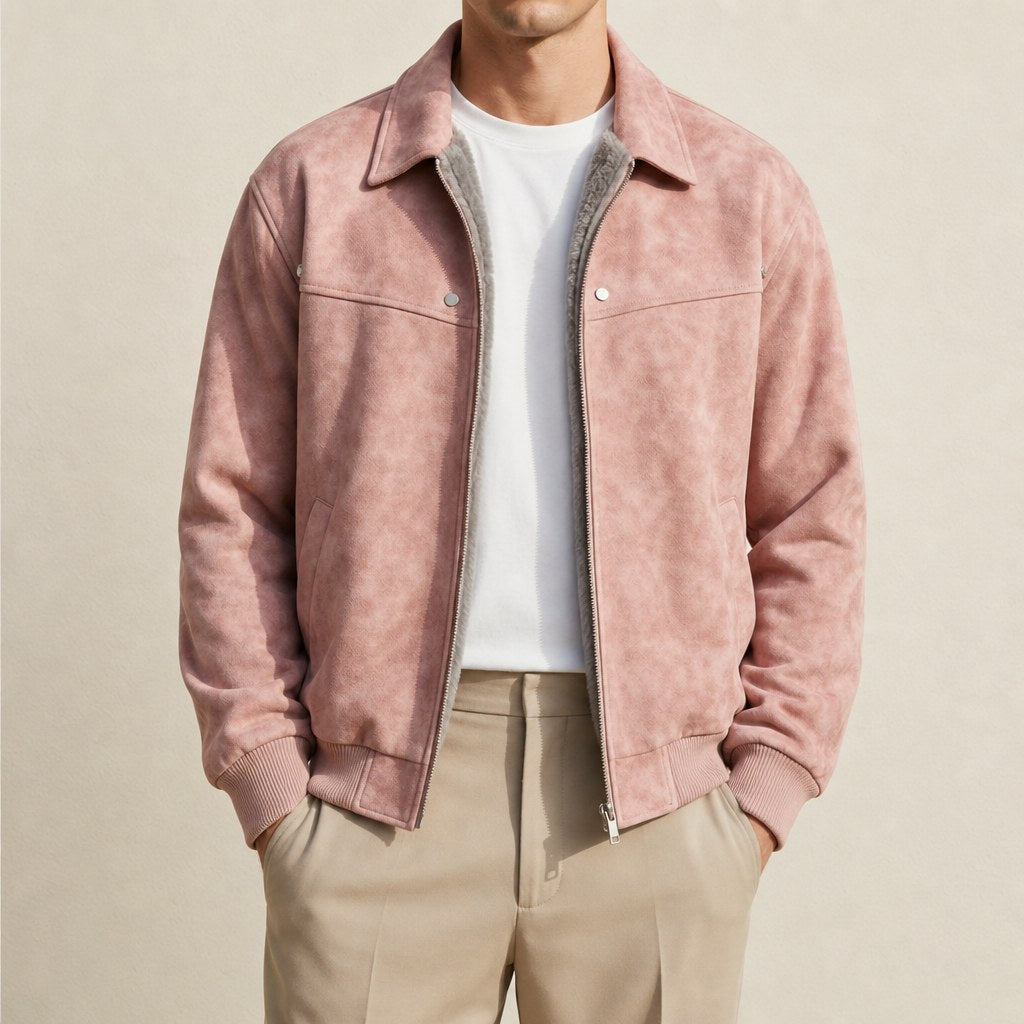 Edwin — Vintage Leather Bomber Jacket (2), Moraine Fashion