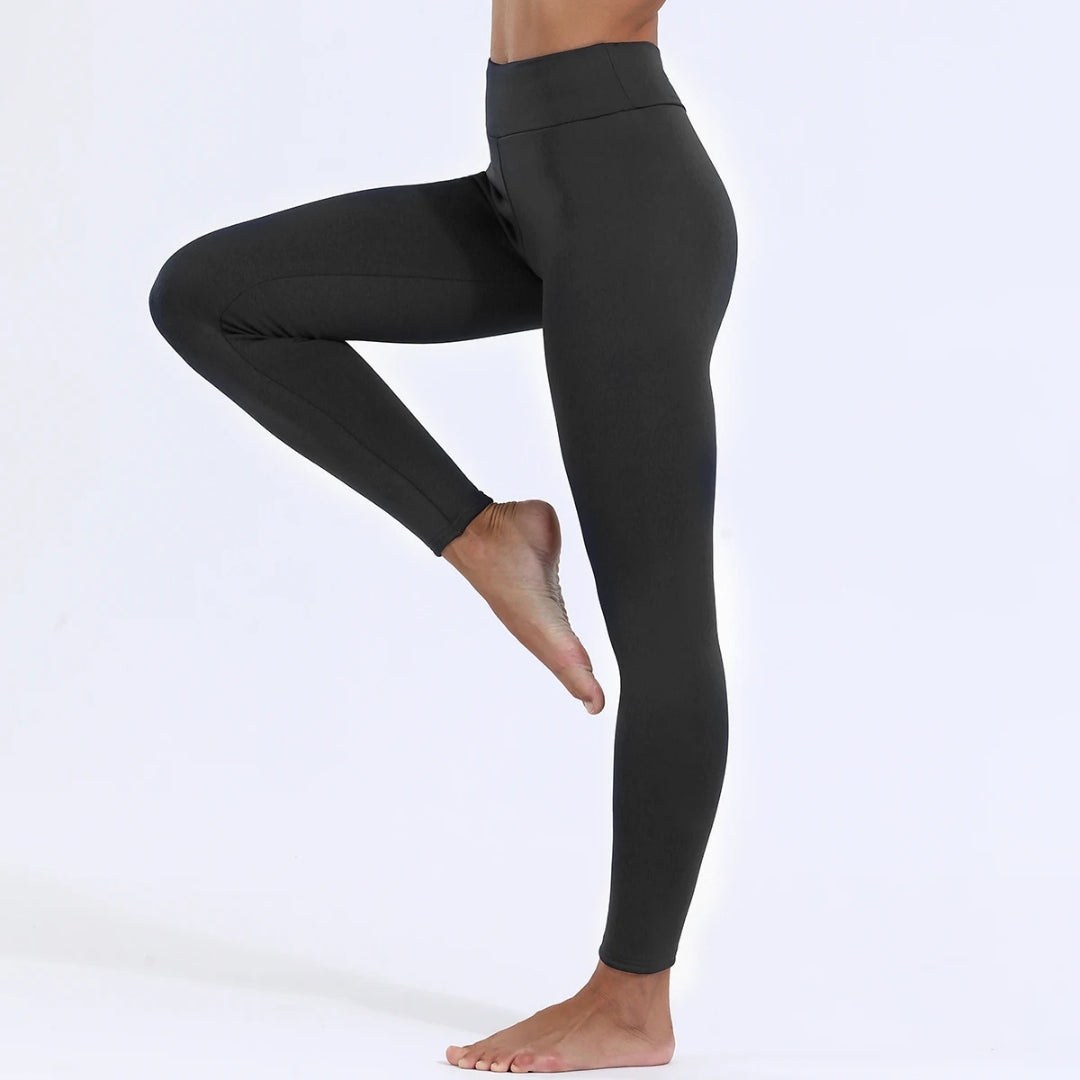 Emilienne — Thermal Fleece Lined Leggings (16), Moraine Fashion