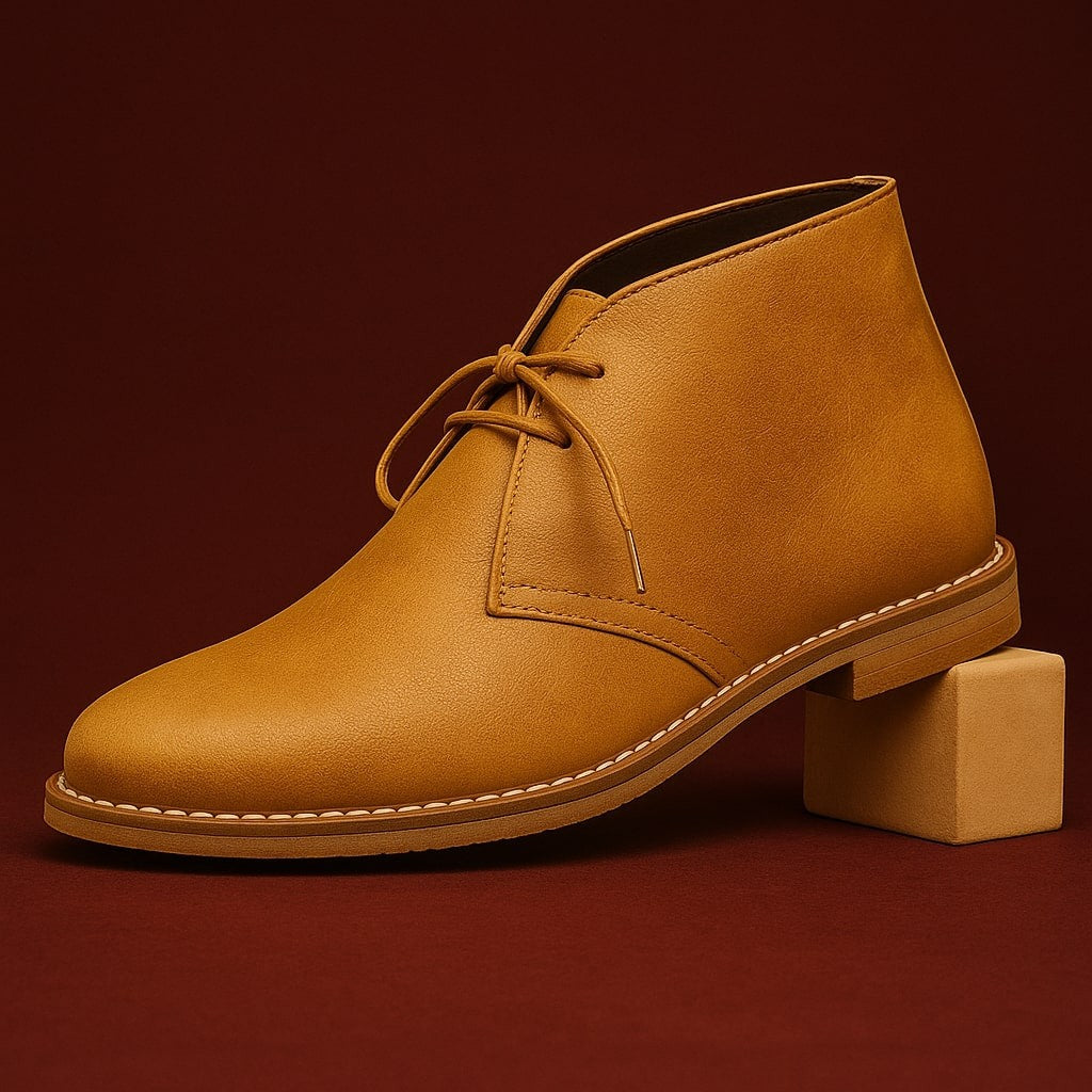 Leather Chukka Ankle Boots for Men — Edward, image 5