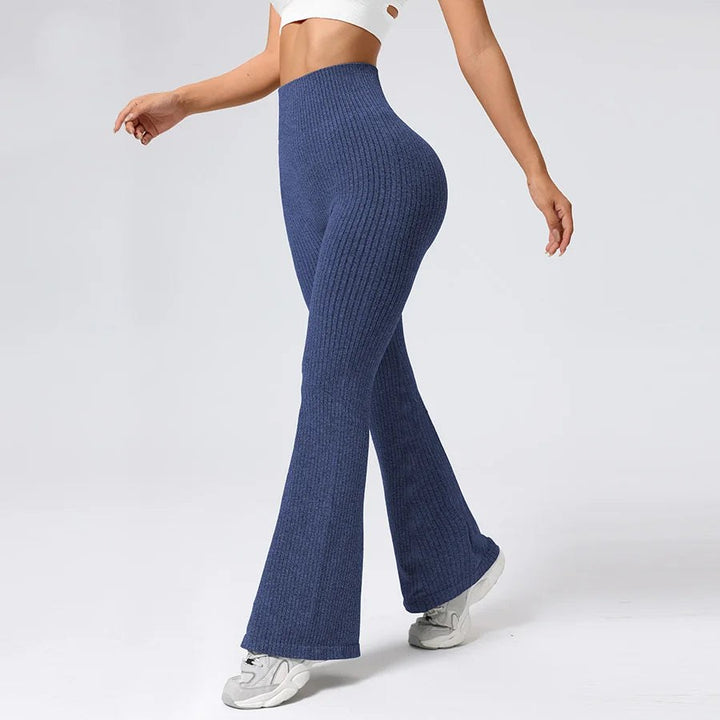 Eponine — Ribbed Flare Leggings and Yoga Pants (4), Moraine Fashion