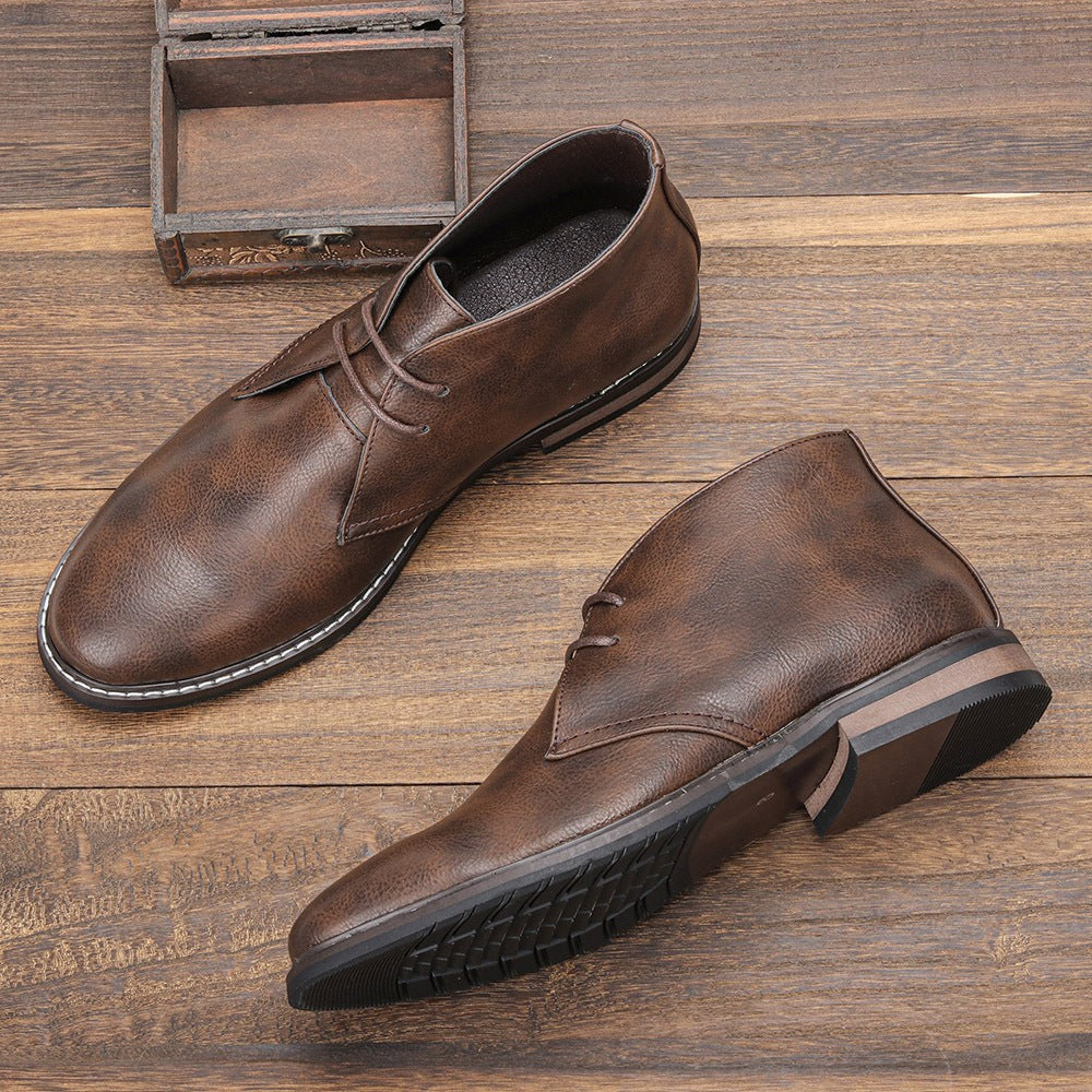 Lace Up Chukka Ankle Boots for Men — Sebastian, image 6