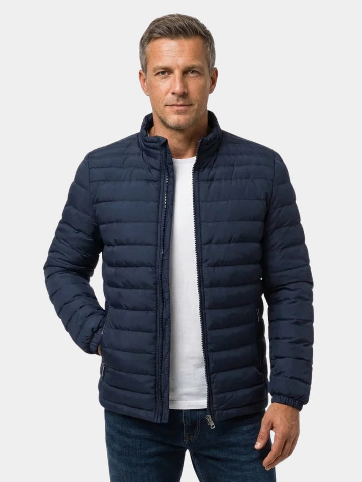 Gareth — Lightweight Quilted Puffer Jacket, Moraine Fashion