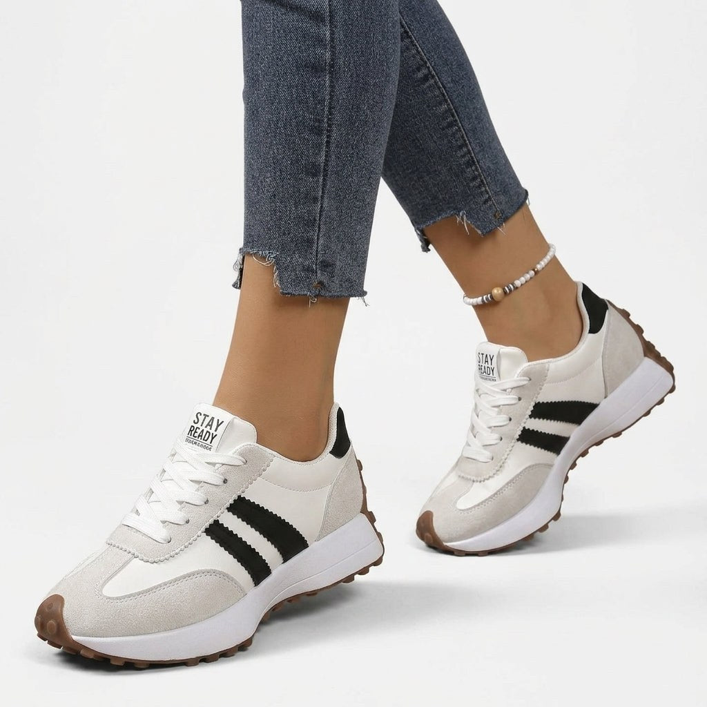 Guenievre — Cushioned Support Trainers, Moraine Fashion