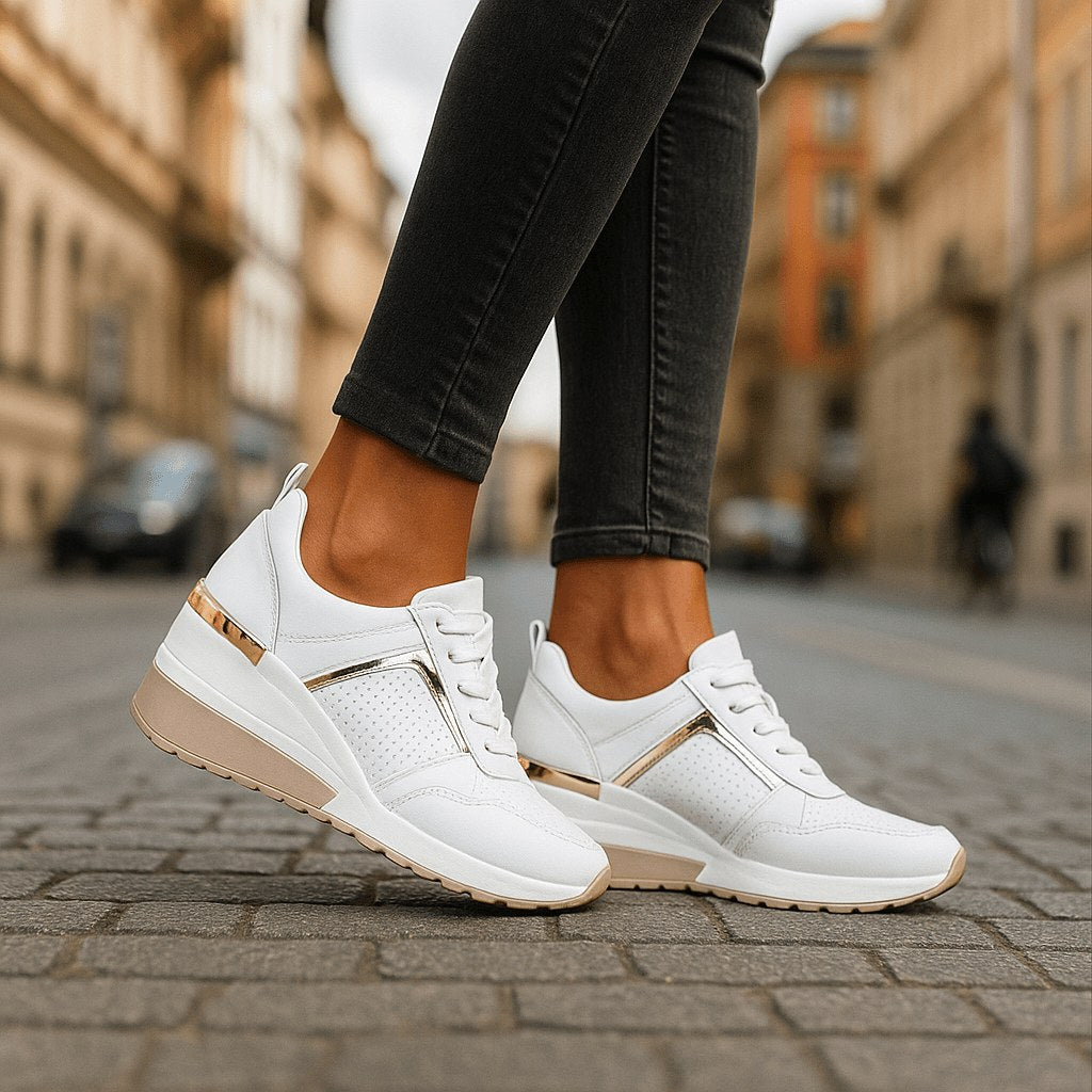 Helaine — Hidden Wedge Platform Trainers (5), Moraine Fashion