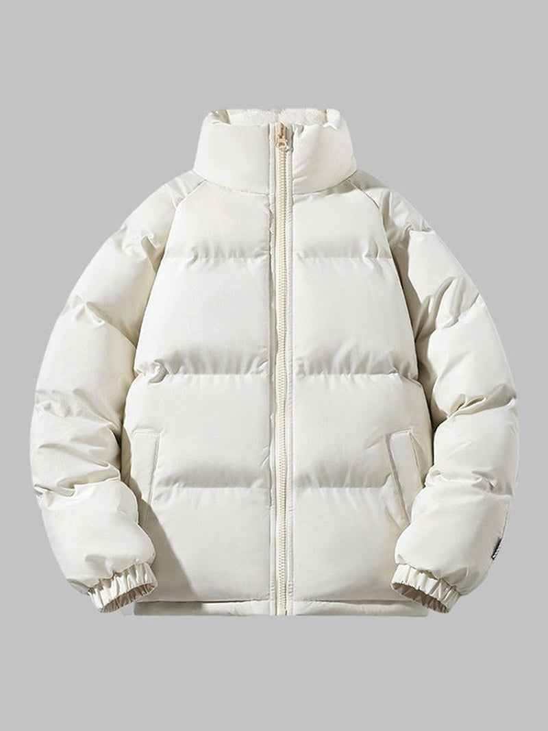 Lachlan — Fleece Lined Waterproof Puffer Jacket (12), Moraine Fashion