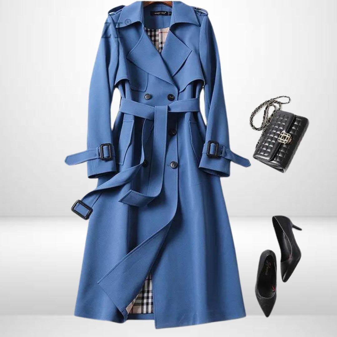 Belted Trench Coat for Women — Charlotte, image 3
