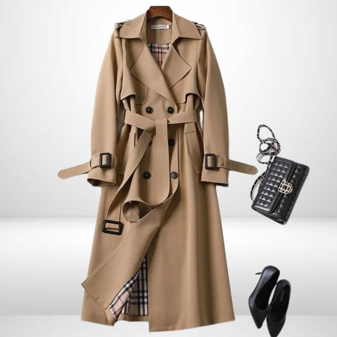 Belted Trench Coat for Women — Charlotte, image 6