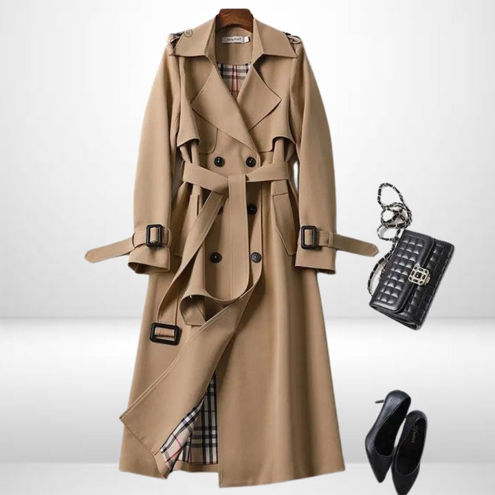 Belted Trench Coat for Women — Charlotte, image 6