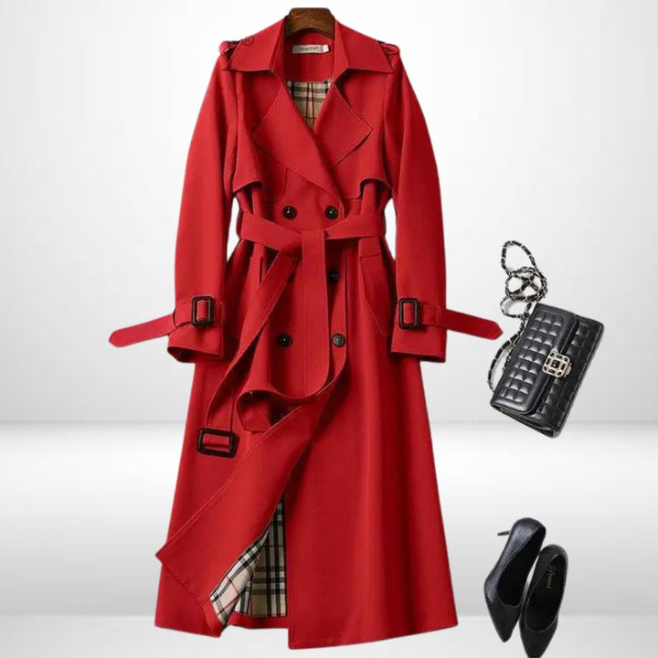 Belted Trench Coat for Women — Charlotte, image 7