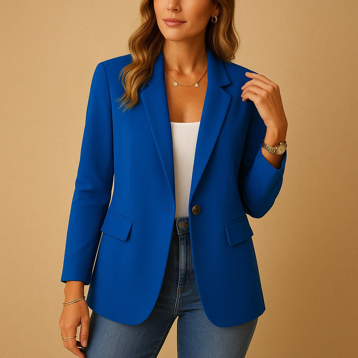 Single Button Tailored Blazer for Women — Lisbeth, image 6