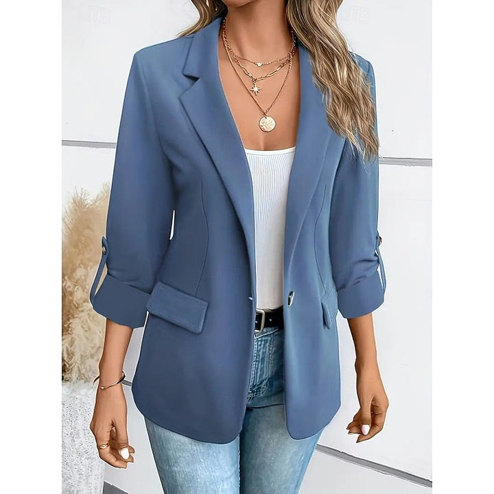 Open Front Tailored Blazer for Women — Llewela, image 1