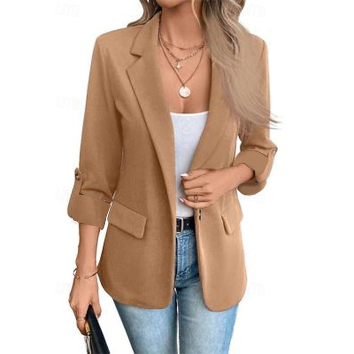 Open Front Tailored Blazer for Women — Llewela, image 5