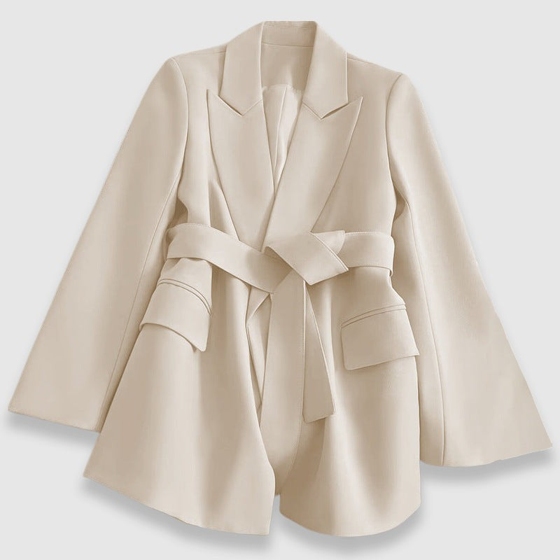 Belted Blazer with Wide Sleeves for Women — Maelona, image 5