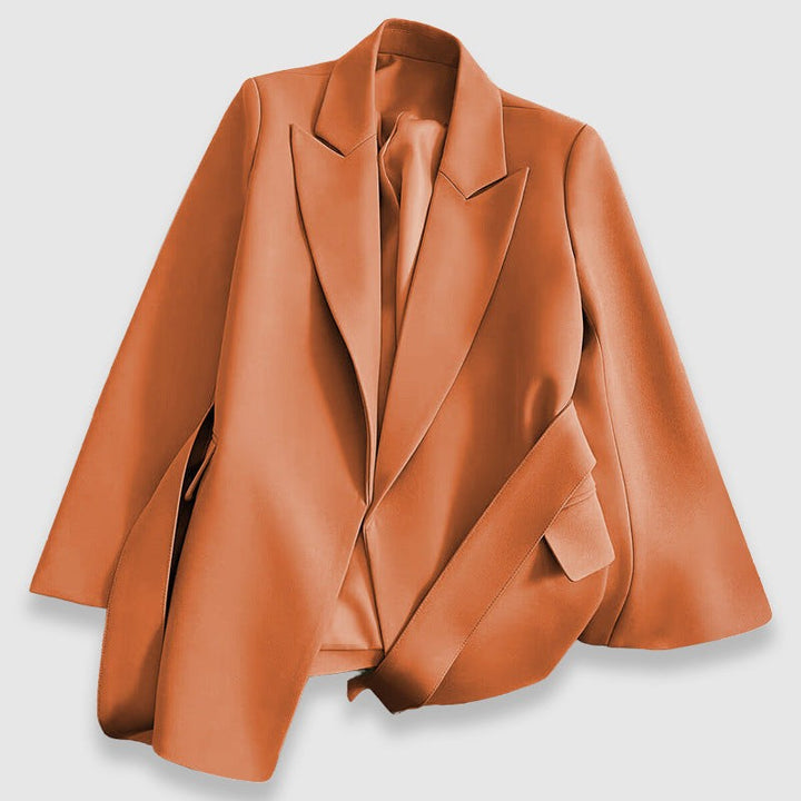 Belted Blazer with Wide Sleeves for Women — Maelona, image 6