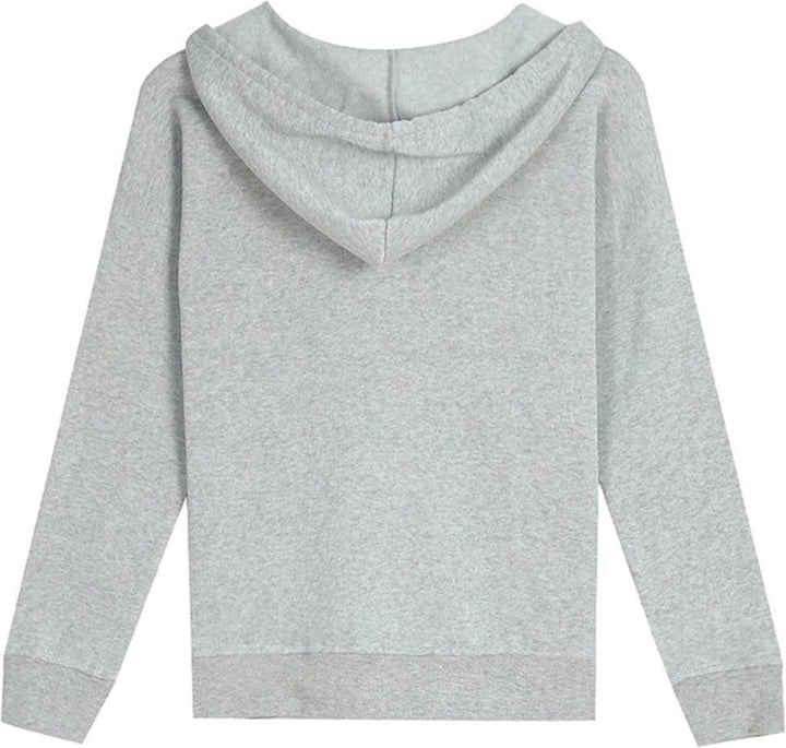 Hoodie and Jogger Set with Button Placket