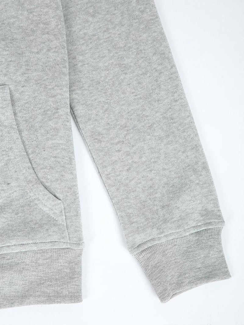 Hoodie and Jogger Set with Button Placket