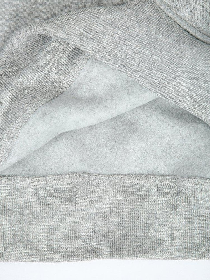 Hoodie and Jogger Set with Button Placket
