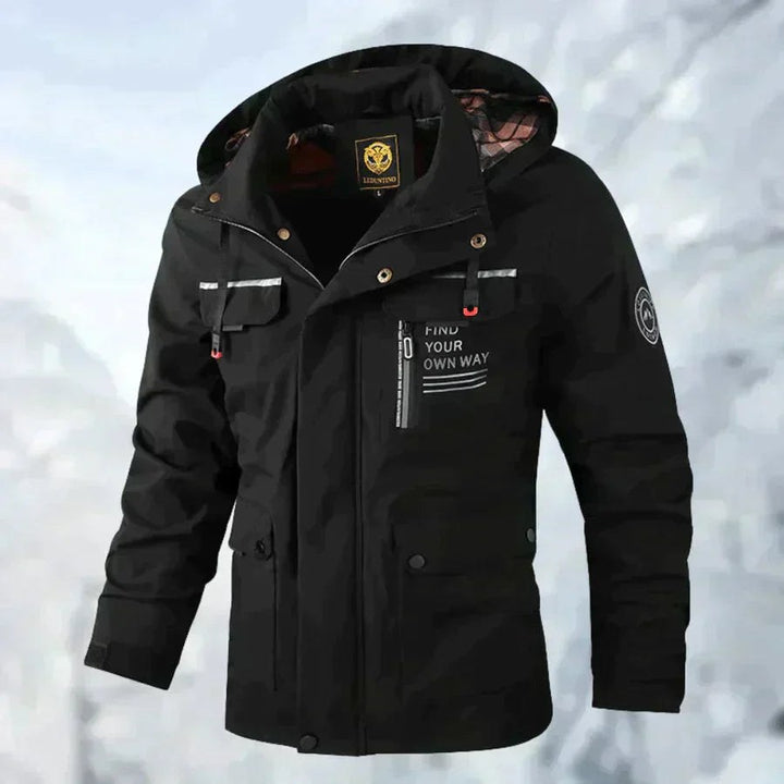 Merrick — Hooded Waterproof Winter Jacket (6), Moraine Fashion