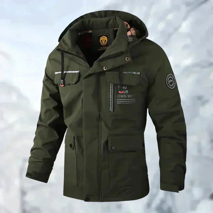 Merrick — Hooded Waterproof Winter Jacket (7), Moraine Fashion