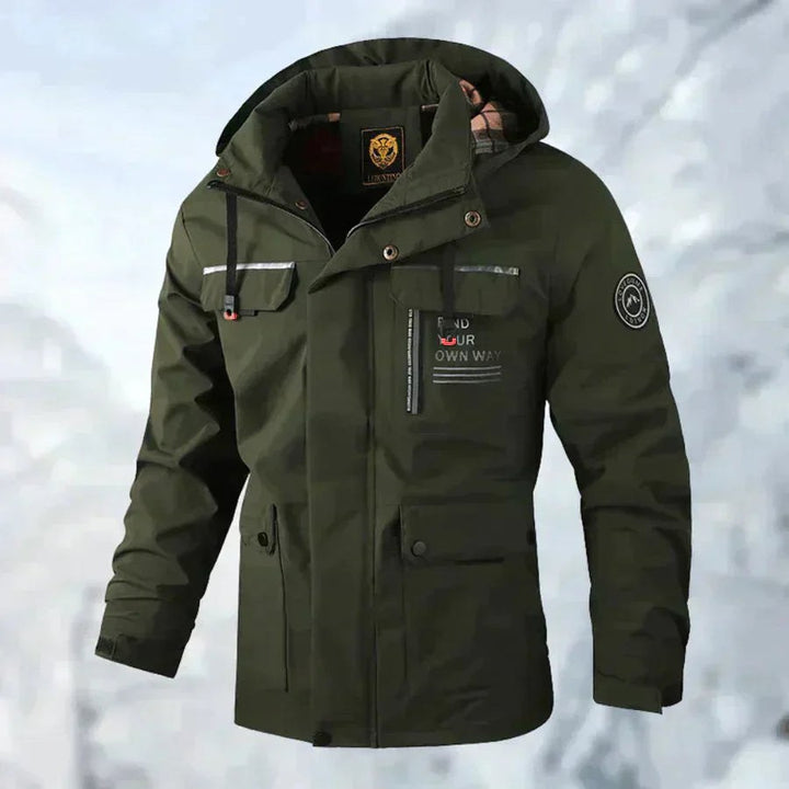Merrick — Hooded Waterproof Winter Jacket (7), Moraine Fashion