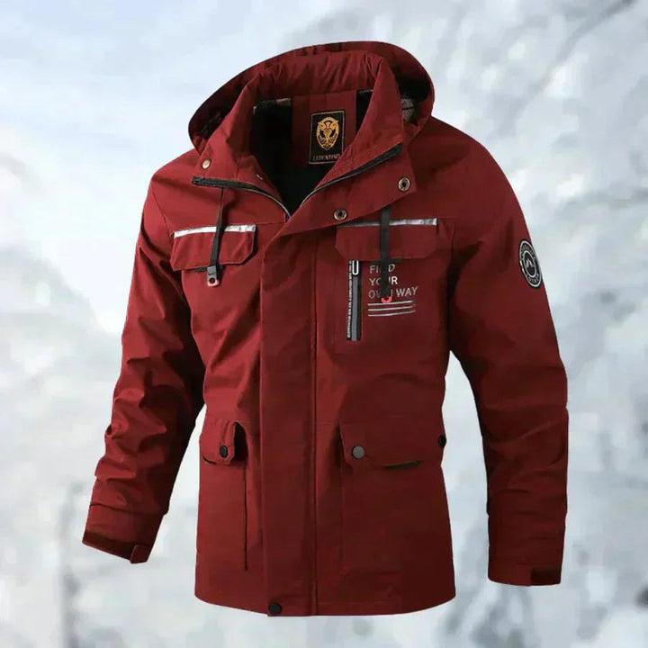 Merrick — Hooded Waterproof Winter Jacket (8), Moraine Fashion