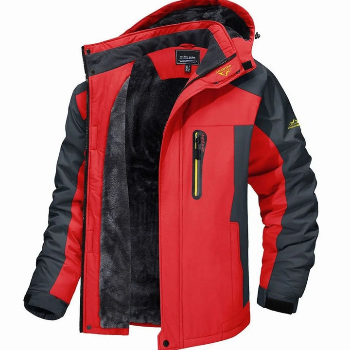 Orson — Fleece Lined Hooded Winter Jacket (3), Moraine Fashion