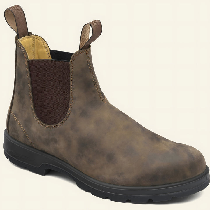 Leather Chelsea Boots for Men — Oscar, Brown
