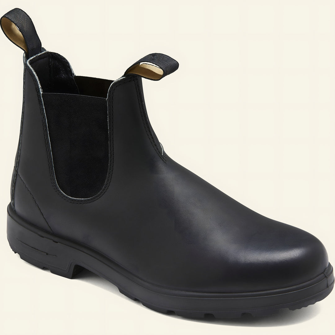 Leather Chelsea Boots for Men — Oscar, Black