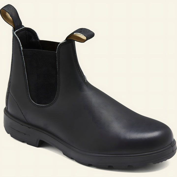 Leather Chelsea Boots for Men — Oscar, Black