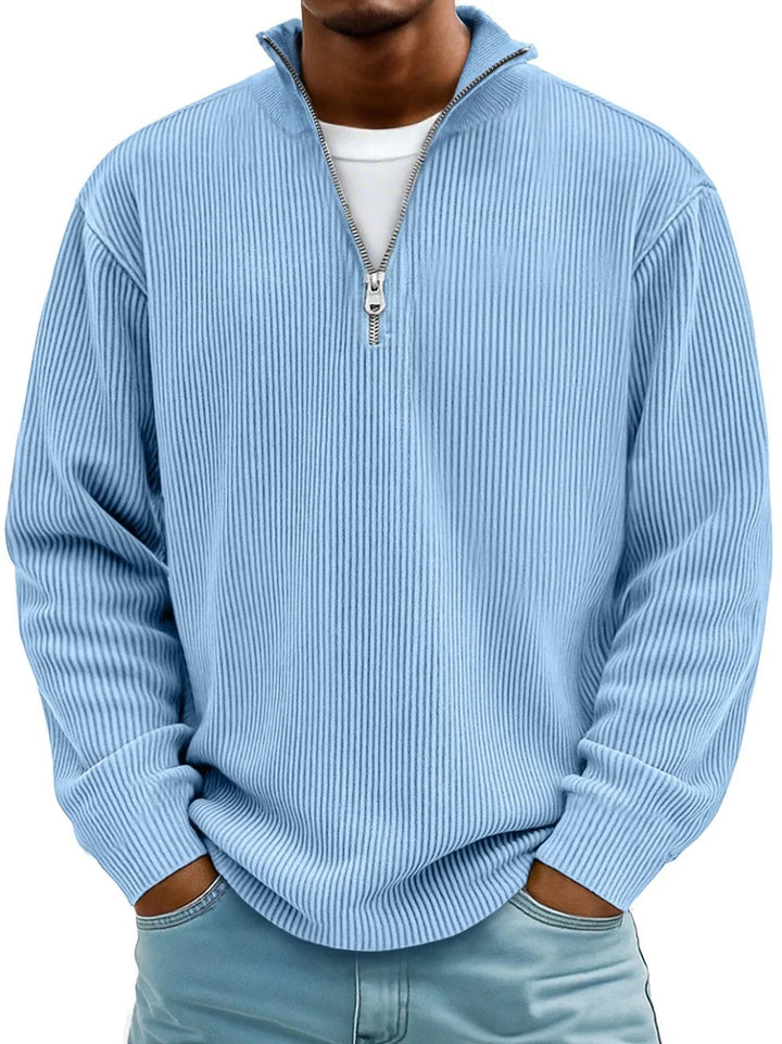Half Zip Jumper for Men — Miles, image 2