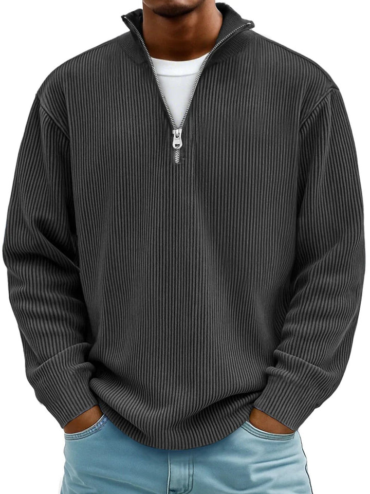 Half Zip Jumper for Men — Miles, image 4