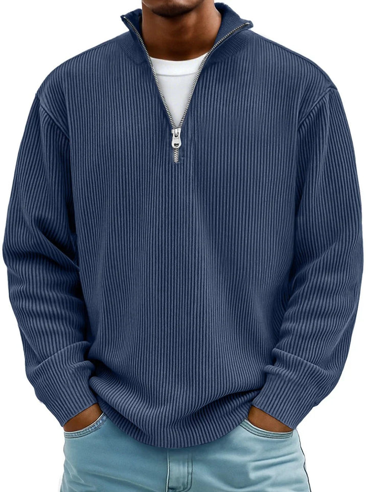Half Zip Jumper for Men — Miles, image 6