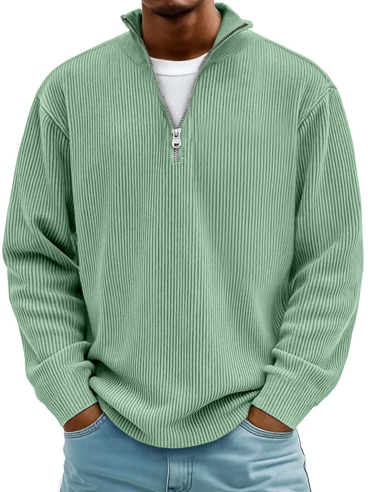 Half Zip Jumper for Men — Miles, image 8