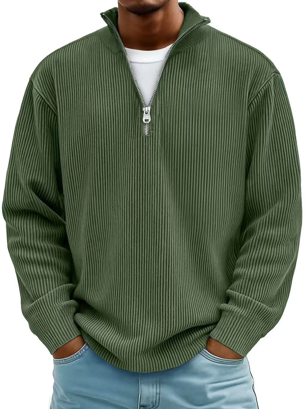 Half Zip Jumper for Men — Miles, image 9