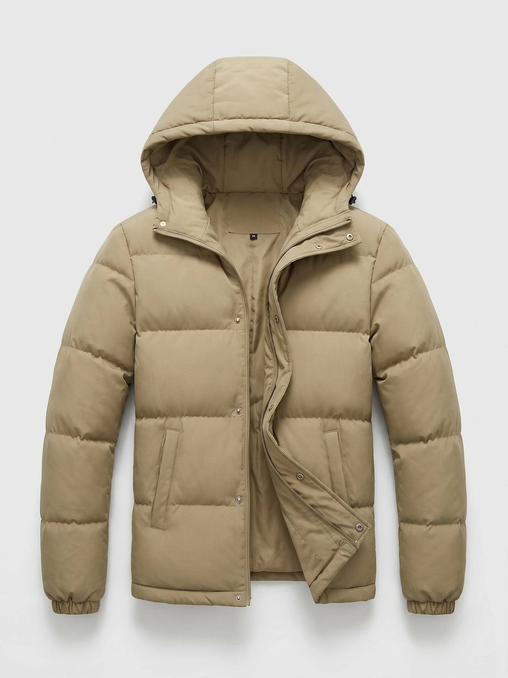 Owen – Warm Hooded Padded Puffer Jacket for Men with Pockets