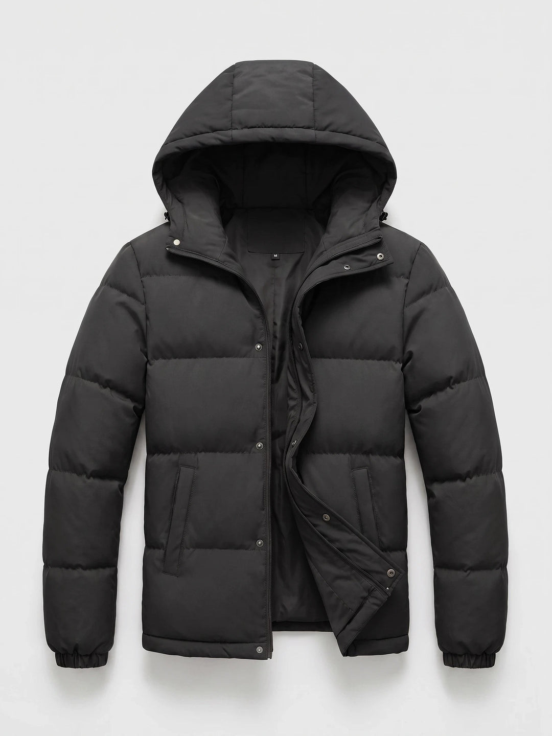 Owen – Warm Hooded Padded Puffer Jacket for Men with Pockets