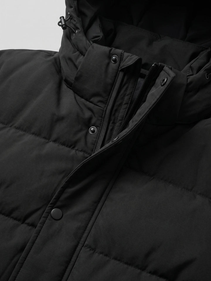 Owen – Warm Hooded Padded Puffer Jacket for Men with Pockets