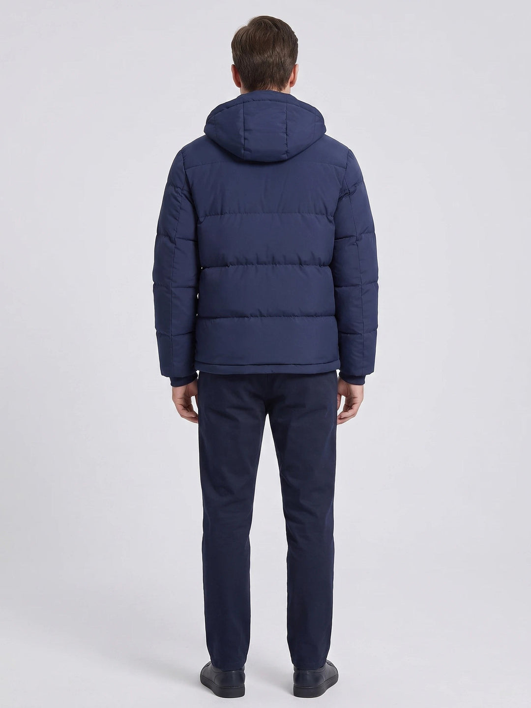 Owen – Warm Hooded Padded Puffer Jacket for Men with Pockets