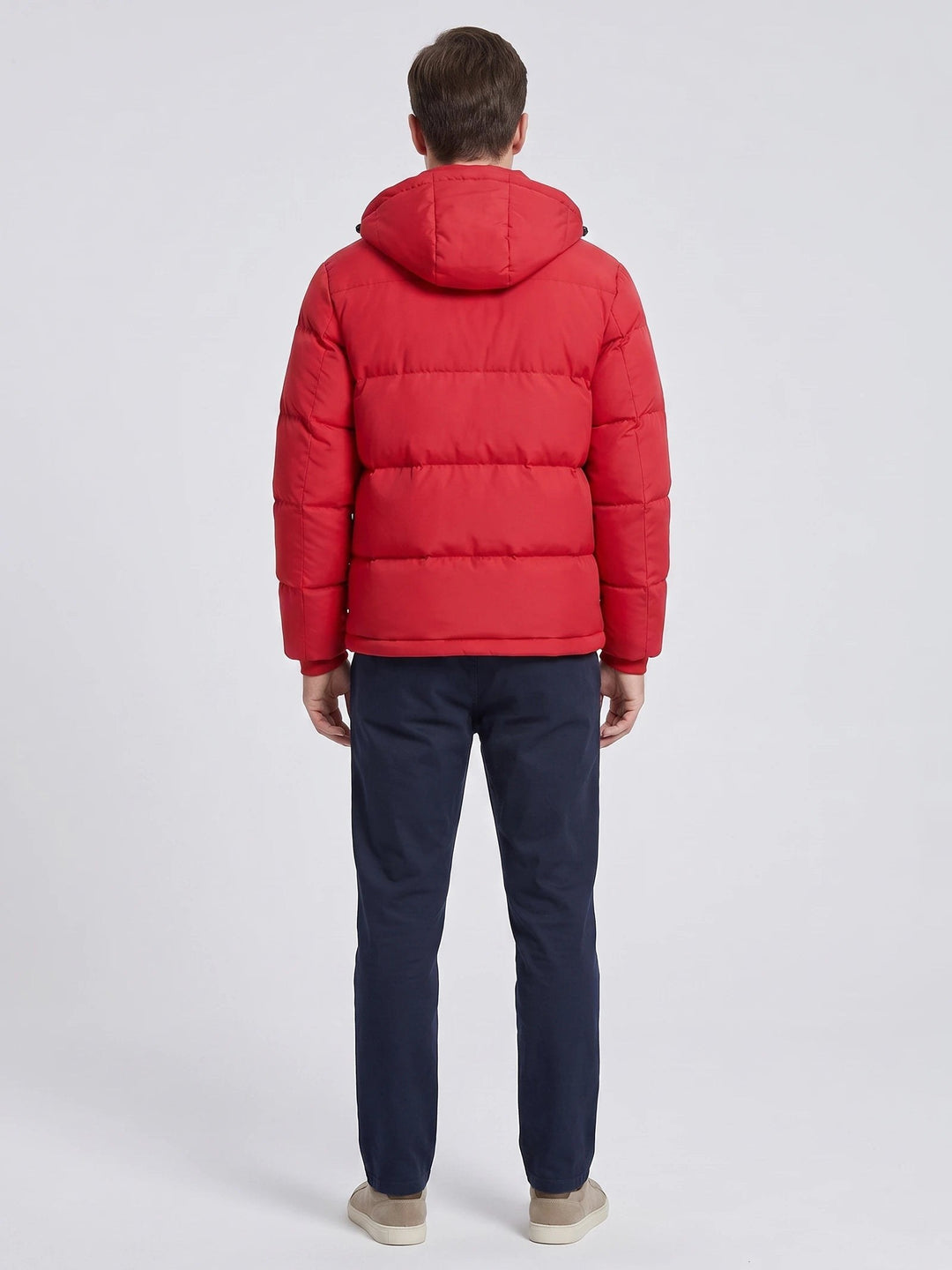 Owen – Warm Hooded Padded Puffer Jacket for Men with Pockets