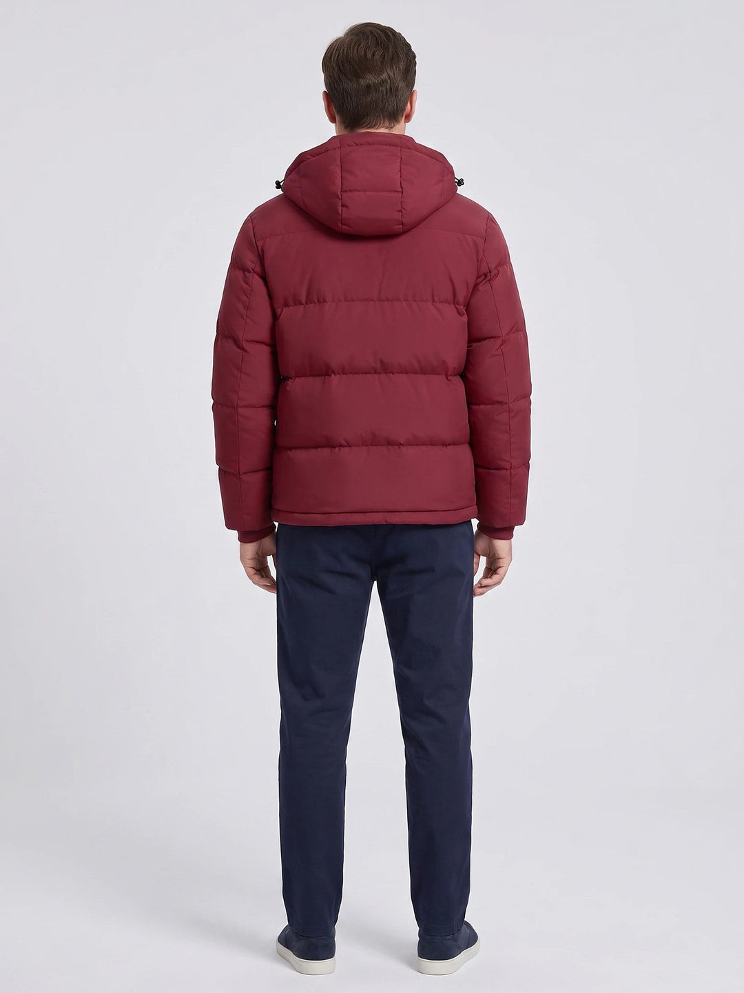 Owen – Warm Hooded Padded Puffer Jacket for Men with Pockets