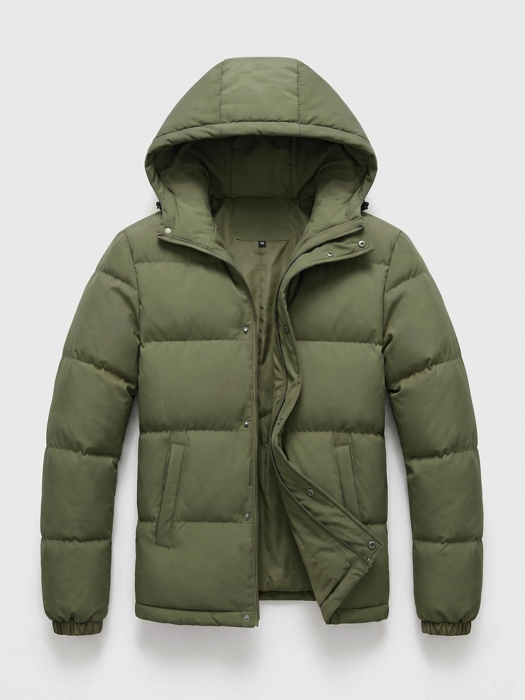 Owen – Warm Hooded Padded Puffer Jacket for Men with Pockets