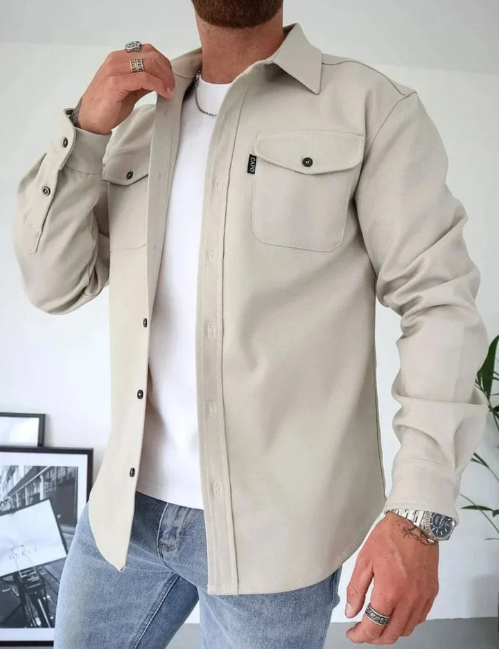 Percival — Relaxed Fit Overshirt (5), Moraine Fashion