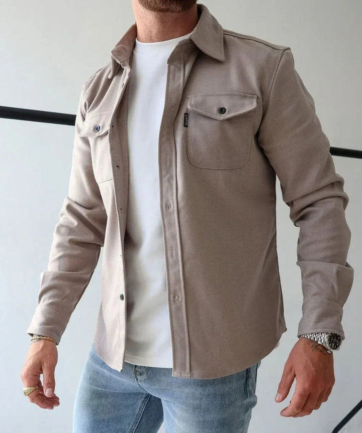 Percival — Relaxed Fit Overshirt (6), Moraine Fashion
