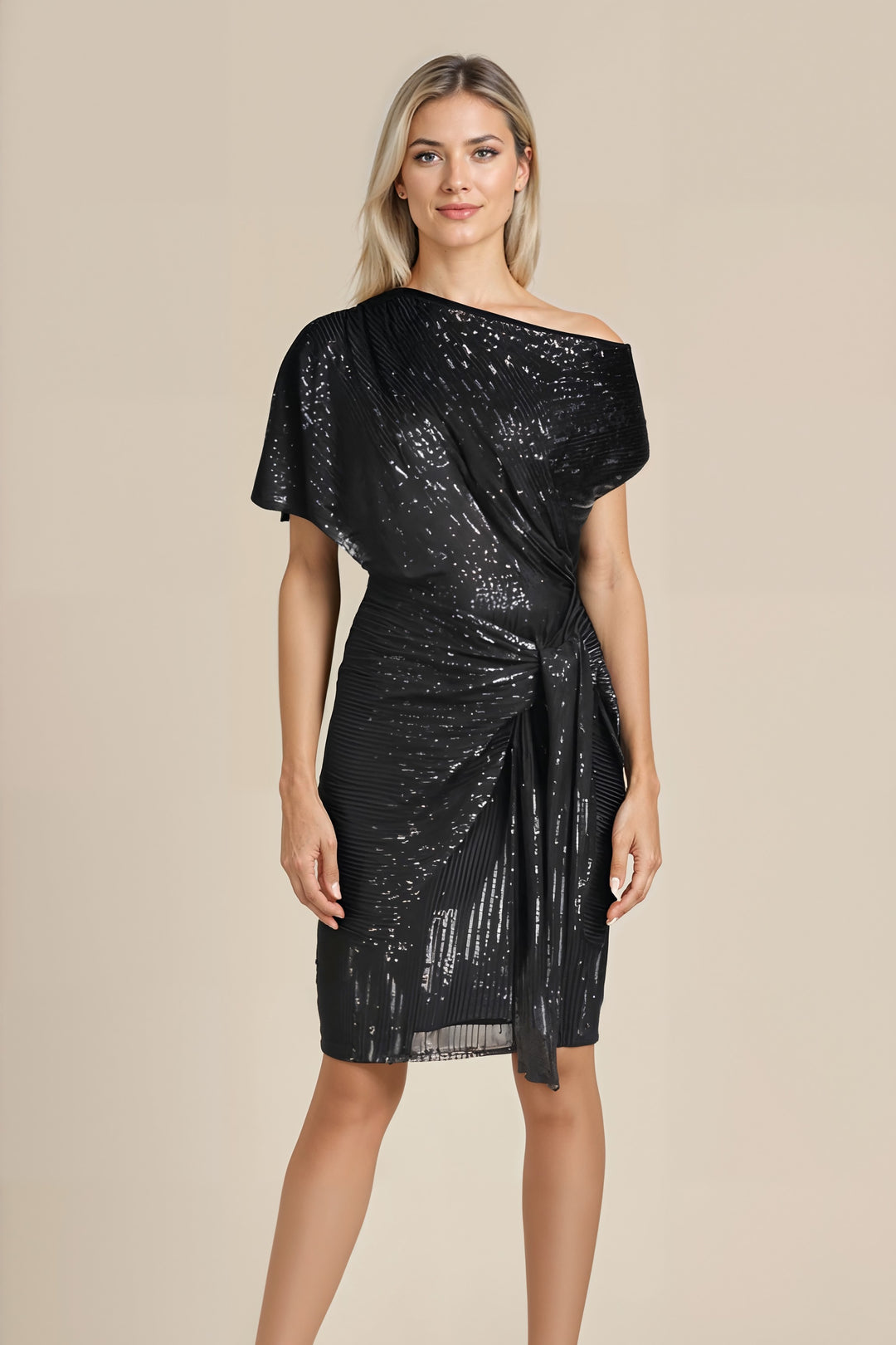 Rhiannon — Sparkle Sequin Party Mini Dress for Women, Moraine Fashion